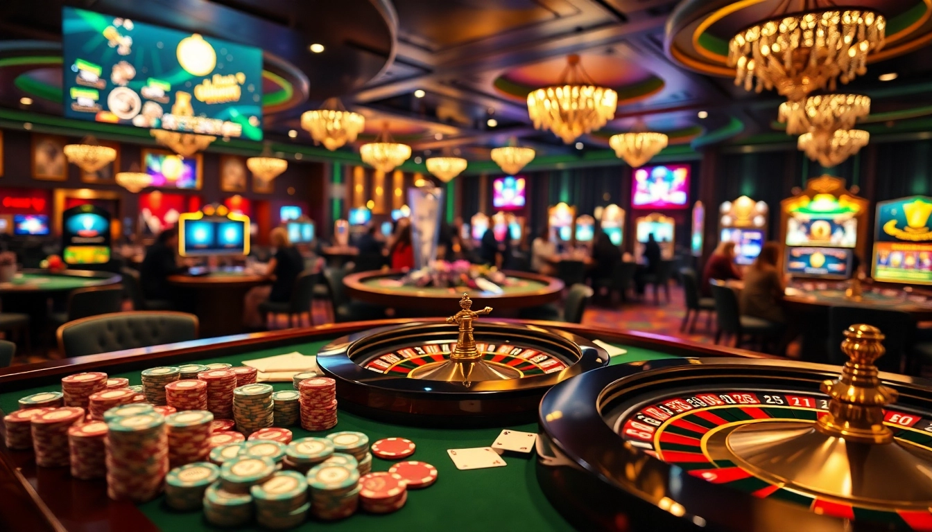 Experience the thrill of casino crypto en ligne with vibrant games and elegant gambling elements.