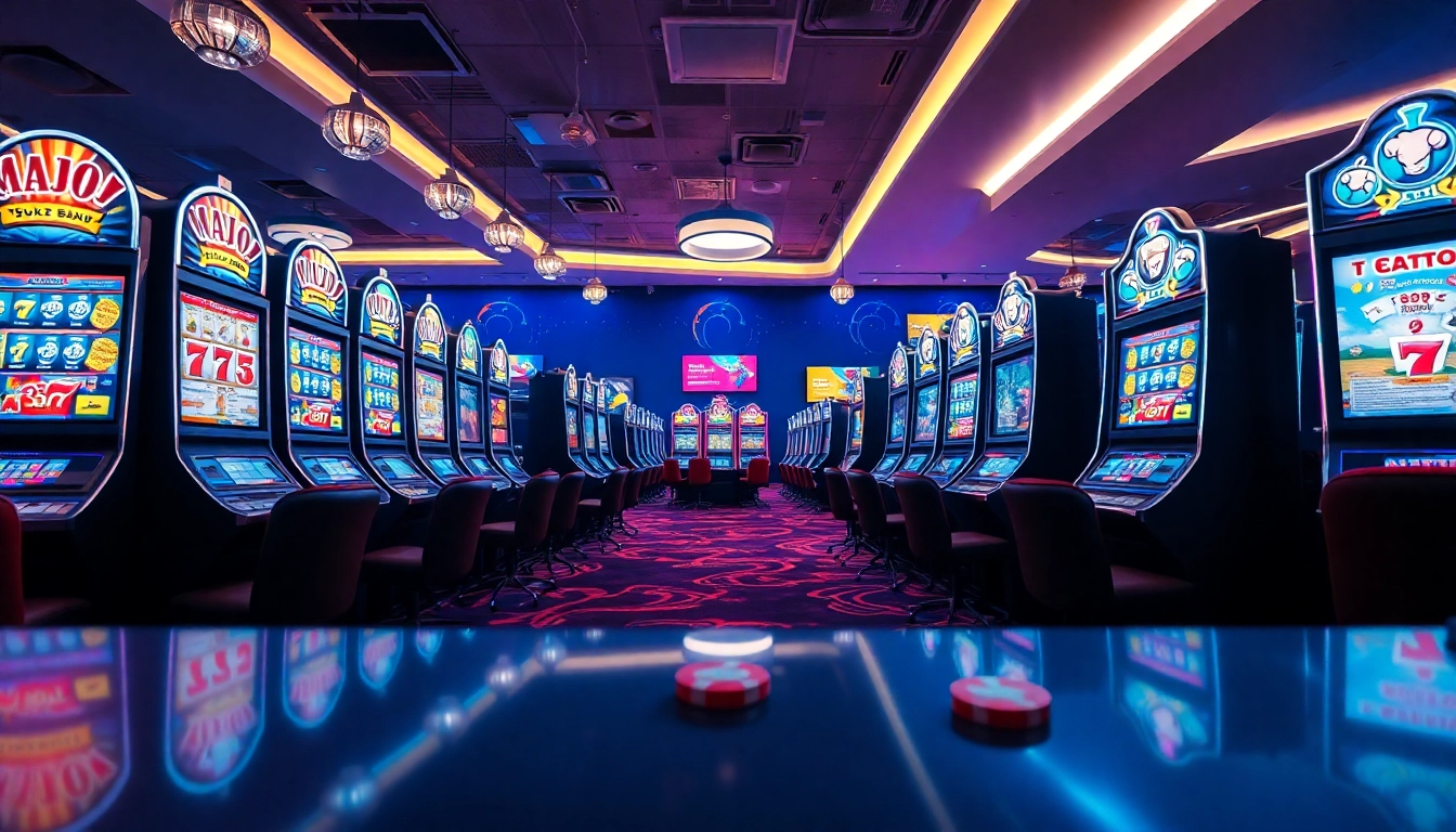 Jouer à des jeux au meilleur casino en ligne avec des machines à sous modernes.