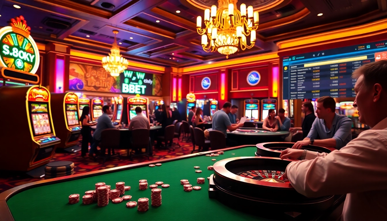 Experience the thrill of strategic betting at s8ok.com with vibrant casino visuals.