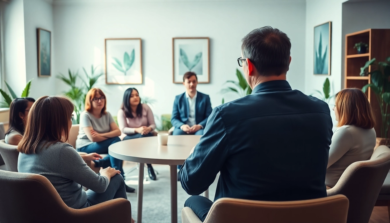 Rencontre de soutien autour des Narcotiques Anonymes, créant une atmosphère chaleureuse et engageante.